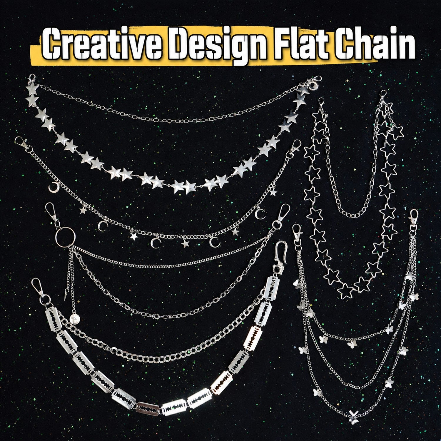 Creative Flat Ita Bag Chain Decoration for DIY
